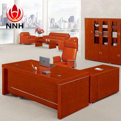 鴻業(yè)新款實(shí)木辦公桌 時(shí)尚辦公用家具班臺NNH-K53-20